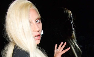 Lady Gaga au défilé Brandon Maxwell, lors de la Fashion Xeek de New York, le 14 septembre 2015.