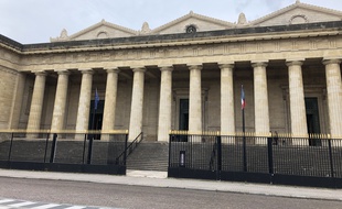 Le palais de justice de Bordeaux.