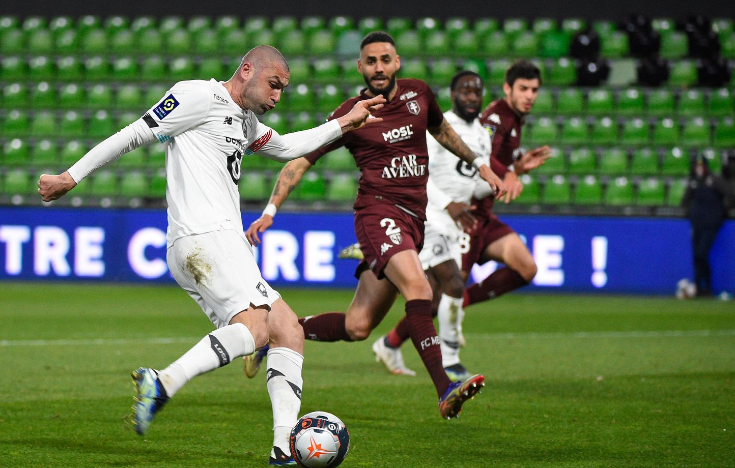 Yilmaz a ouvert le score pour Lille