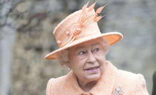 La reine Elizabeth II à Norfolk le 19 janvier 2014.