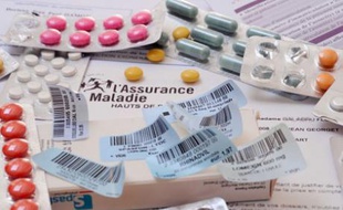 Des médicaments à vignette bleue, prescrits dans le cadre d'une affection longue durée