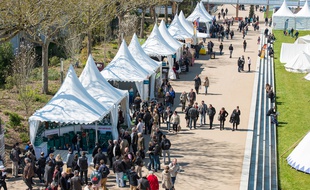 La foire internationale est installée au parc des expos de la Beaujoire.
