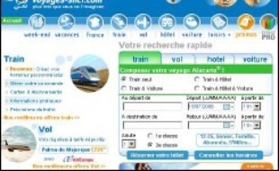 Le site internet Voyages-Sncf.com a enregistré au premier semestre 2006 un volume d'affaires en hausse de 37% à 766 millions deuros, contre 559 millions deuros sur la même période de 2005, a-t-il indiqué mardi dans un communiqué.
