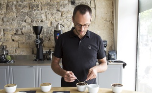 Aleaume Paturle, barista au Café Lomi