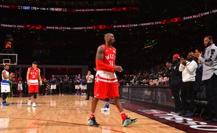 Kobe Bryant lors du All Star Game 2016.