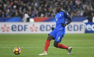 Paul Pogba lors de France-Suède, le 11 novembre 2016 au Stade de France.