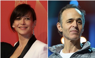 Sophie Marceau et Jean-Jacques Goldman.
