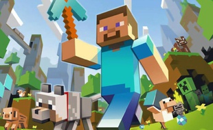 Le jeu vidéo "Minecraft"