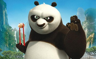 L'affiche du film d'animation de Dreamworks «Kung Fu Panda 2».
