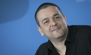 Portrait de Joann Sfar, le 7 mars 2018, à Paris (illustration).
