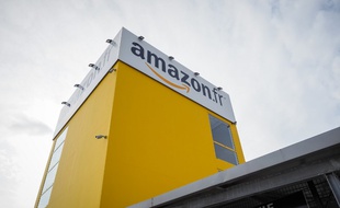 Un entrepôt Amazon à Saran, en France.