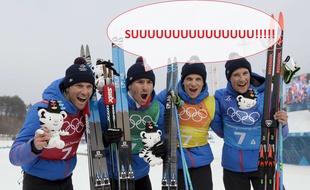 Le relais français de ski de fond a décroché le bronze, dimanche