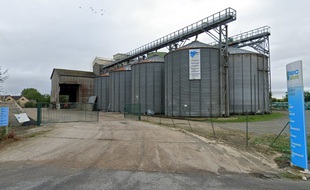 Le site d'Anjou Maine Céréales à Chantenay-Villedieu (Sarthe).