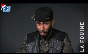 La Fouine interprète petit papa noël au studio de 20 Minutes