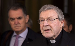 Le cardinal George Pell, argentier du Vatican, en 2016.