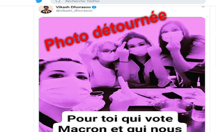 Ces aides-soignantes n'ont pas adressé un doigt d'honneur aux électeurs d'Emmanuel Macron.