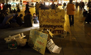 Lille et Amiens préparent leur «Nuit debout» comme ici à Paris.