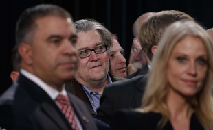 Steve Bannon, directeur de campagne de Donald Trump et homme de l'ombre de sa victoire