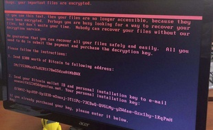 Une cyberattaque utilisant le rançongiciel Petya touche le monde entier, le 27 juin 2017.