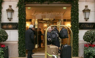 L'hôtel Bristol, sis au 112, Faubourg St Honoré, dans le 8e arrondissement.