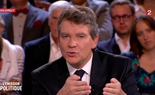 Arnaud Montebourg, sur le plateau de France 2, jeudi 22 septembre.