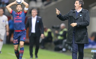 Pablo Martinez, nouveau «fils du coach» de Strasbourg Thierry Laurey? Ils se retrouvent à Strasbourg après 3 ans passés ensemble au GFC Ajaccio (Archives)