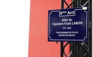 L'allée Frank Labois a officiellement vu le jour ce jeudi.