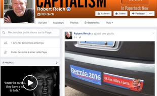 Capture d'écran Facebook/Robert Reich