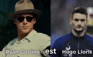 Ryan Gosling en Hugo Lloris? Ce n'est pas le pire...