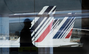 Grève à Air France le 15 septembre 2014.