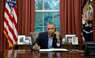 Barack Obama, le 1er novembre 2014.