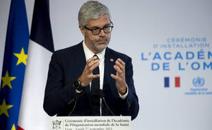 Laurent Wauquiez, ici le 27 septembre dernier lors de la venue d'Emmanuel Macron à Lyon.