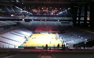 C'est sur ce court de 27000 places que va se jouer la finale de la coupe Davis