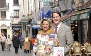 L’ex-roi Albert II a admis être le père biologique de Delphine Boël (ici en 2008 avec son mari).