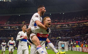Memphis Depay a inscrit le troisième but lyonnais jeudi face à Everton, sur un service de Jordan Ferri.