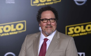 Jon Favreau sur le tapis rouge de l'avant-première mondiale de «Solo : A Star Wars Story».