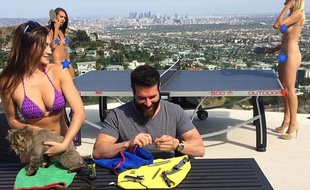 Le joueur de poker et star d'Instagram, Dan Bilzerian.