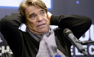 Bernard Tapie lors d'une conférence de presse le 12 mars 2014 à Marseille