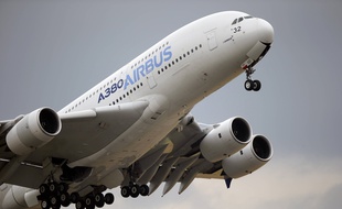 Un avion Airbus au Bourget, en 2015.