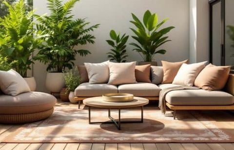 Les secrets déco de l’été pour une terrasse cosy et tendance en un clin d’œil