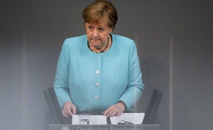 Angela Merkel, chancelière allemande.