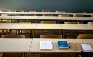 Une salle d'examens de l'Université Lyon 2, en 2009.