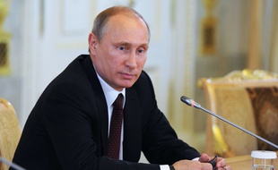 Vladimir Poutine, le 24 mai 2014.