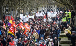 Lors de la manifestation du 17 décembre à Bordeaux.