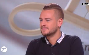 Jeremstar, ce samedi, sur le plateau du «Tube» de Canal+.