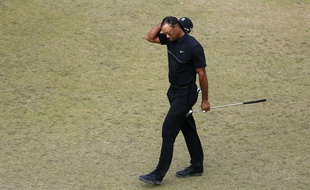 Tiger Woods à l'US Open, le 18 juin 2015