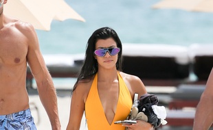 La star de télé-réalité Kourtney Kardashian