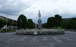 Le Sanctuaire de Lourdes à l'heure du coronavirus. (Illustration)