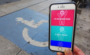 Plus de cent personnes ont déjà téléchargé l’application Lpliz, qui vient en aide aux personnes dont le handicap est invisible.