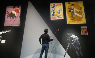 Dans l'usine à rêves, au coeur de l'exposition, prenez-vous pour Charlie Chaplin...